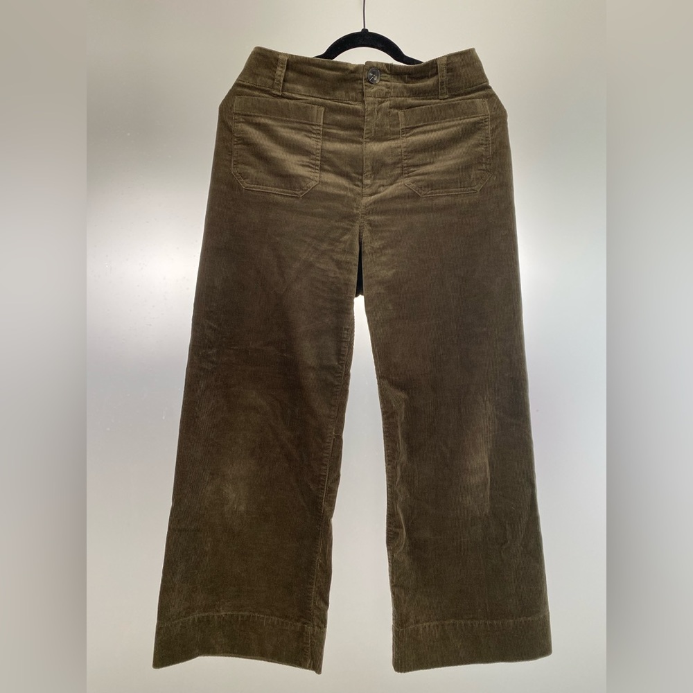 Maeve The Colette wide leg cords - 6